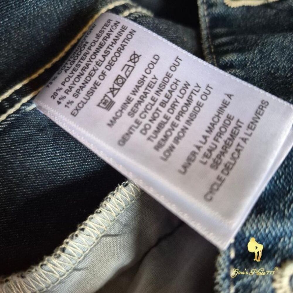 NWT True Religion Men’s Jesse SN Trucker Denim Jean Jacket Medium Flake, Size L - Picture 10 of 16